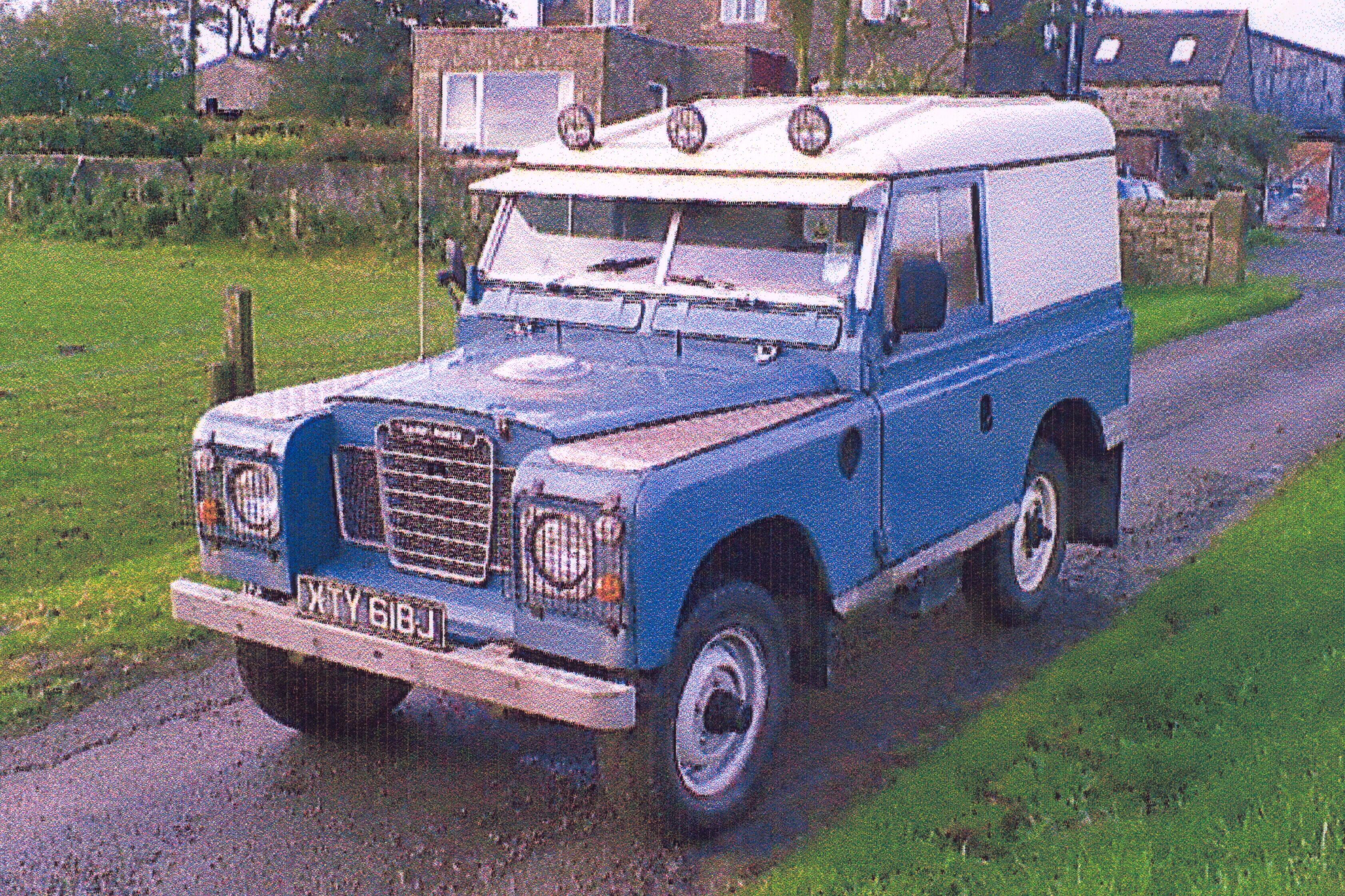 Bonhams Cars : 1971 Land Rover Short Wheelbase Diesel Hard Top Chassis no.  24106698A
