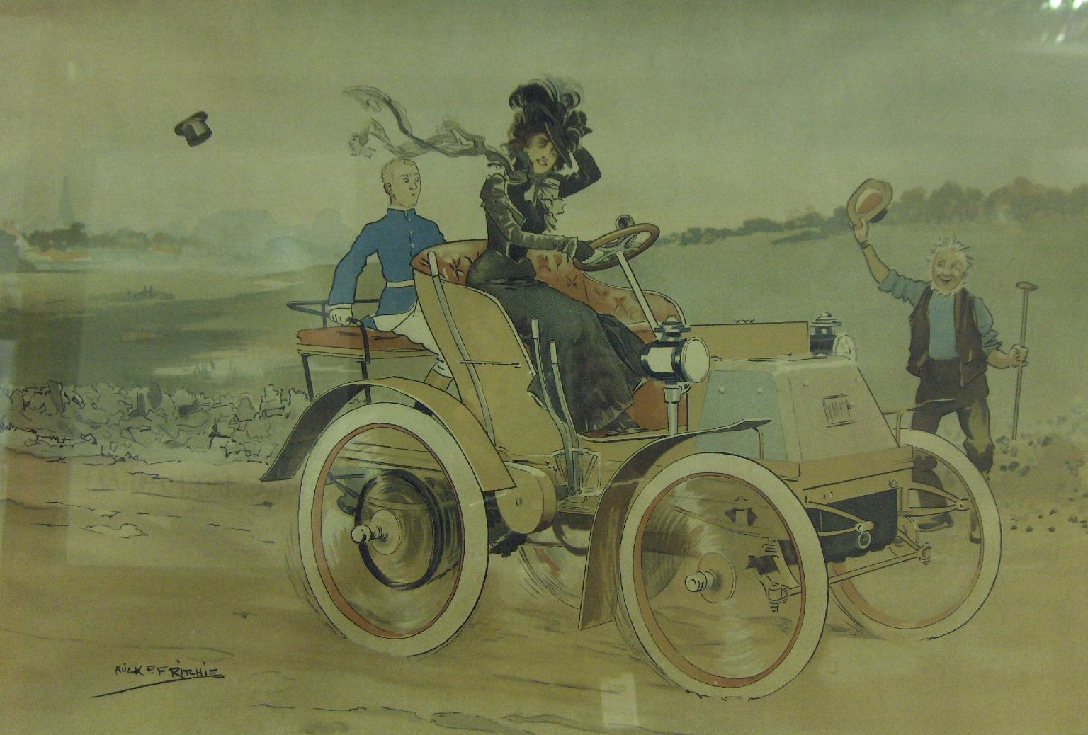 Bonhams Cars : 'A Trial Trip' after Ritchie, 1903,