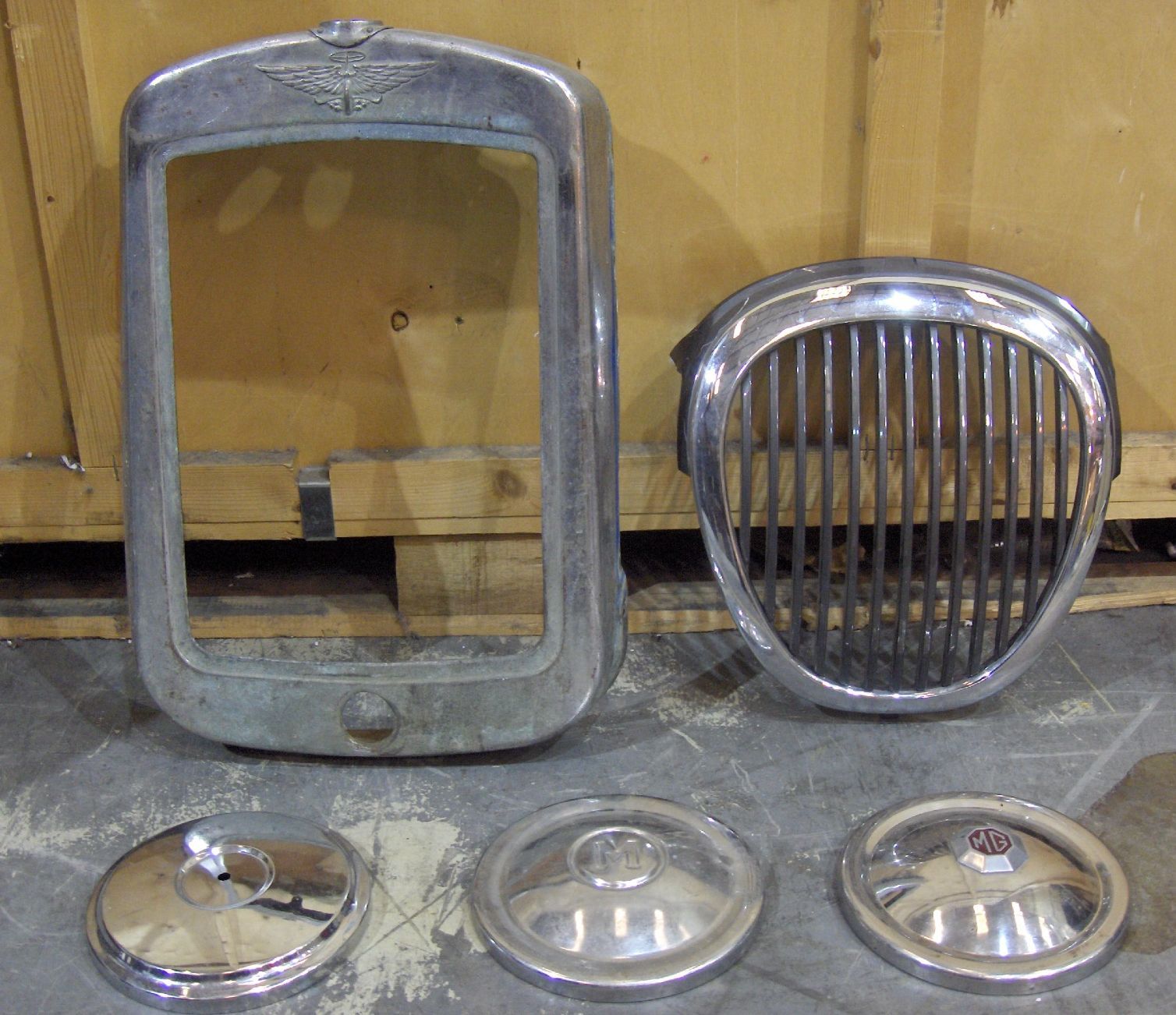Bonhams Cars : An Austin radiator shell,
