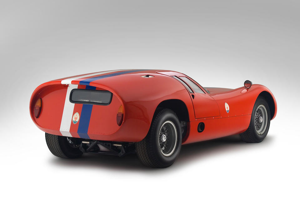 Bonhams The Ex Rosso Bianco Collection 1964 Type Maserati Tipo 151 3 Sports Racing Berlinetta Chassis No 151 002 Number Quoted On Chassis Plate Affixed To Dashboard See Text