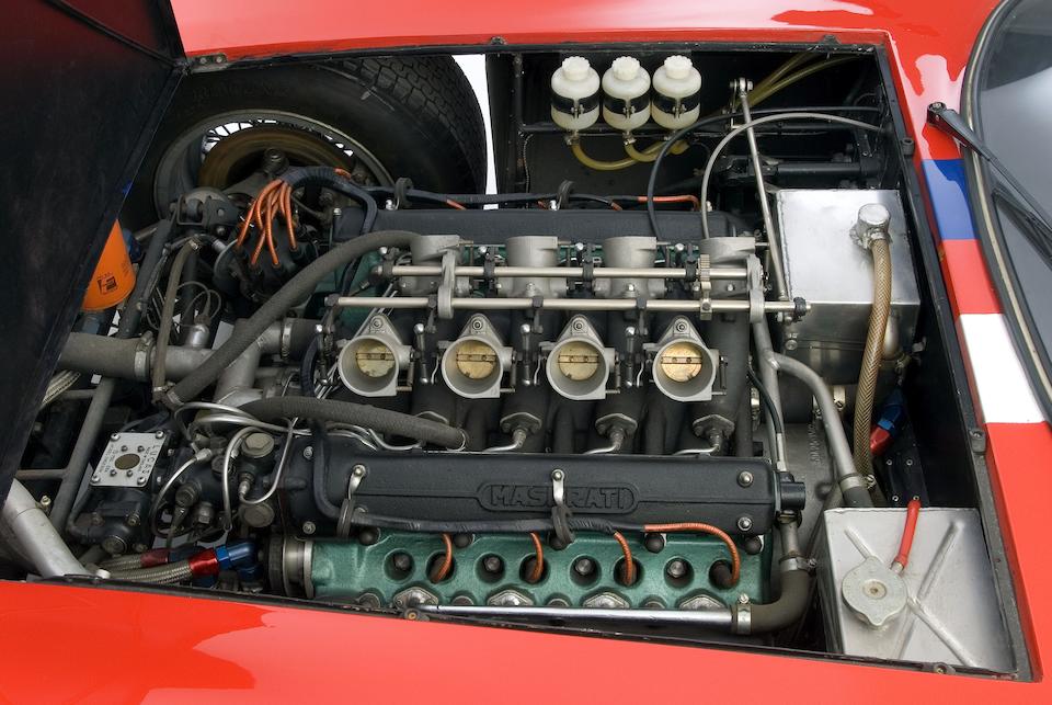 Bonhams The Ex Rosso Bianco Collection 1964 Type Maserati Tipo 151 3 Sports Racing Berlinetta Chassis No 151 002 Number Quoted On Chassis Plate Affixed To Dashboard See Text