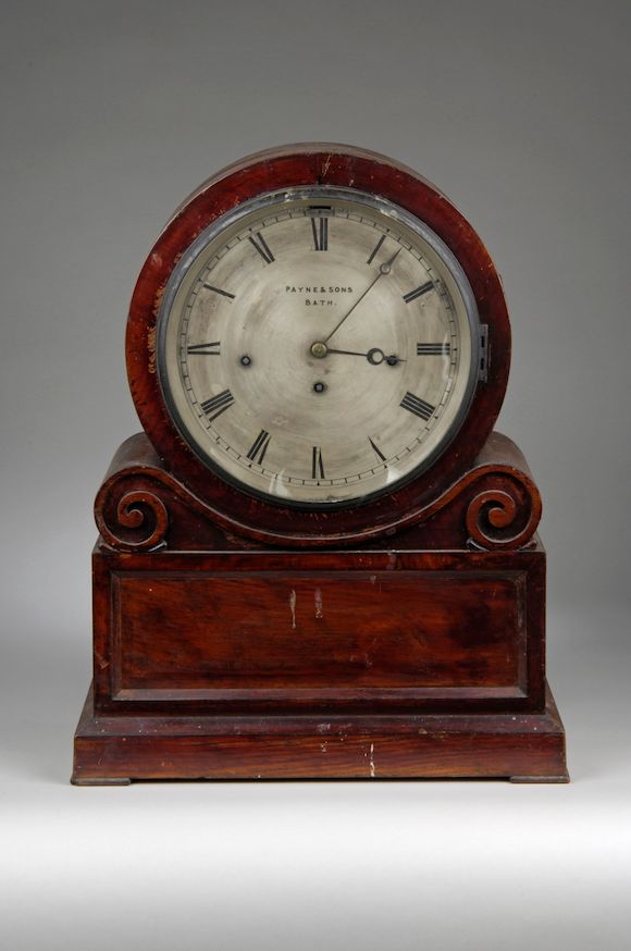 Bonhams : A 19th century rosewood and faux rosewood chiming mantel ...