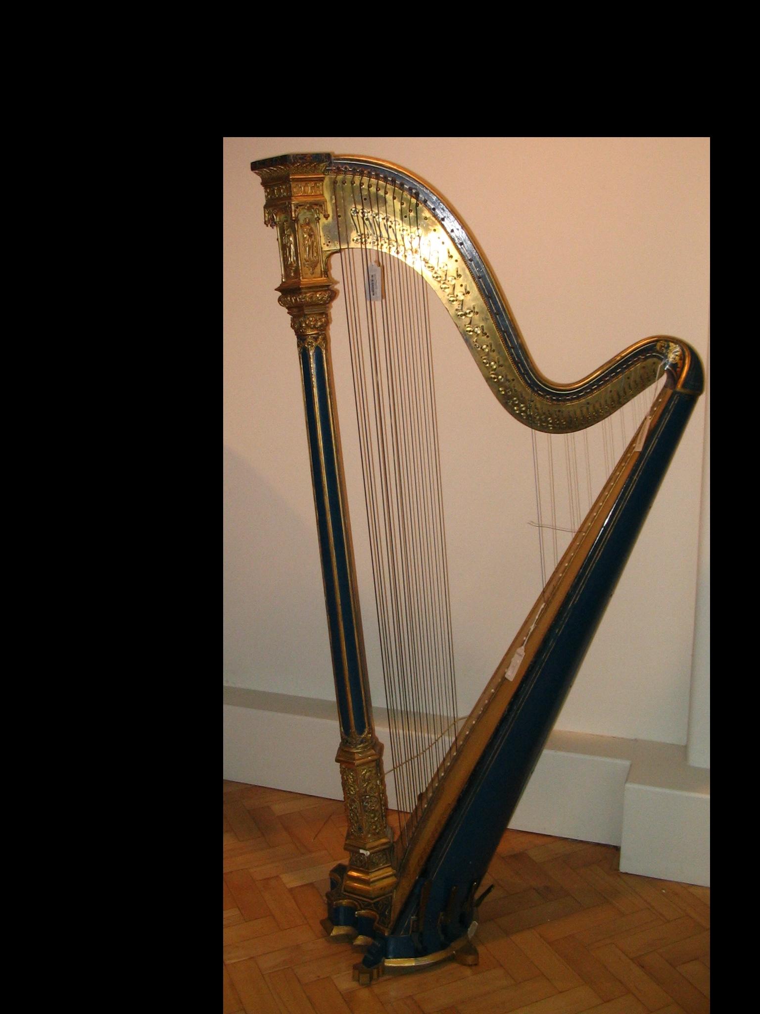 1880 gold lyon and healy harp style 23