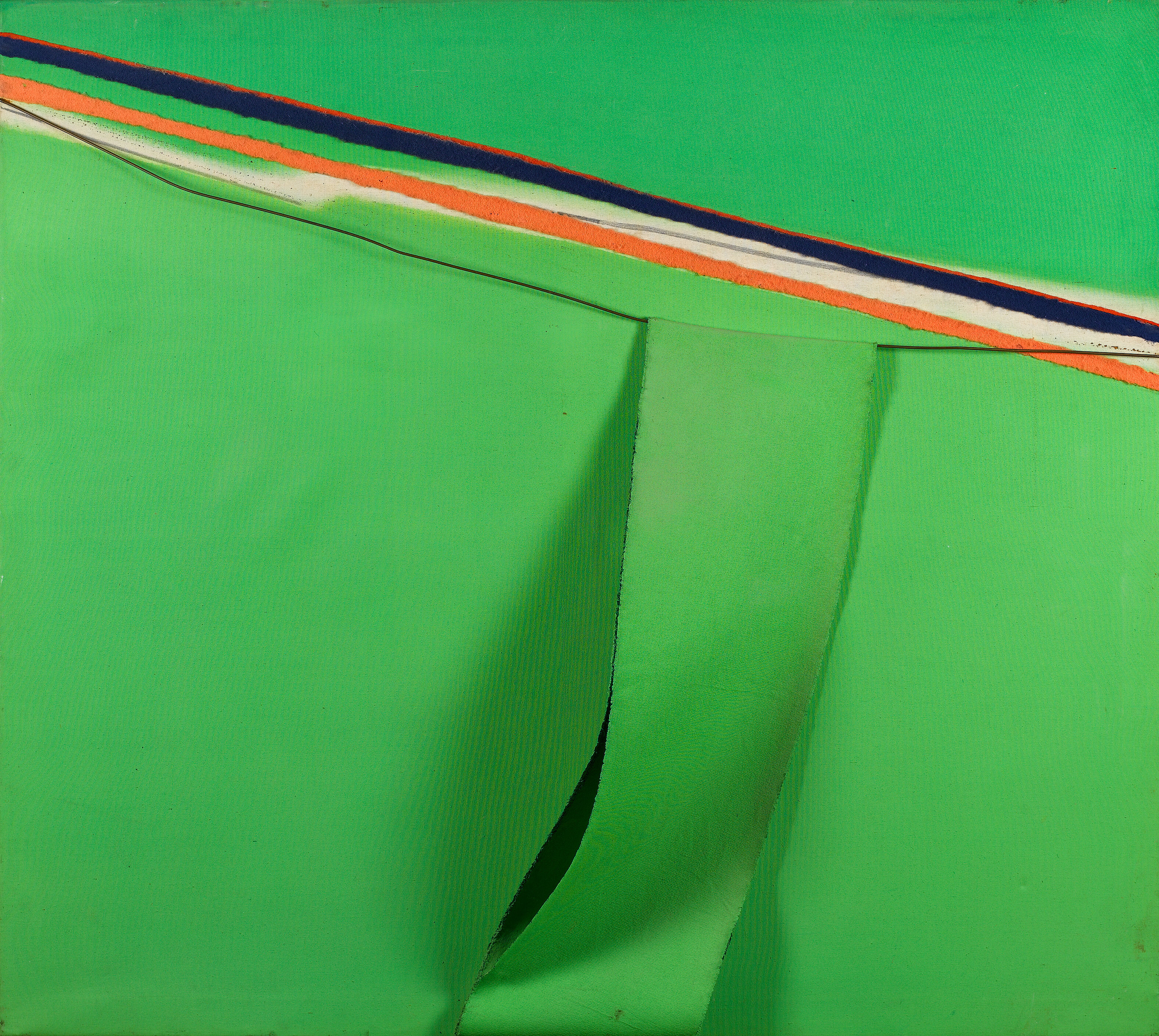 Composition with Stripes