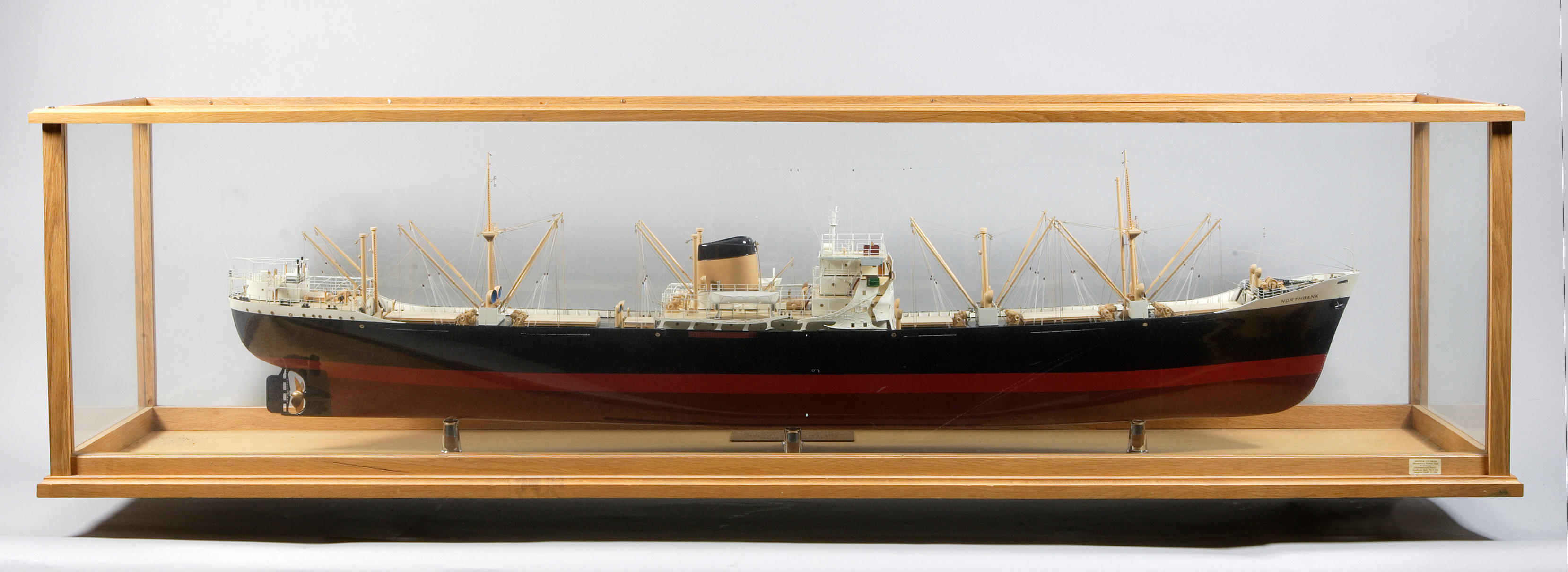 A waterline owner's model of the Hustler class container ship ' Minho ...