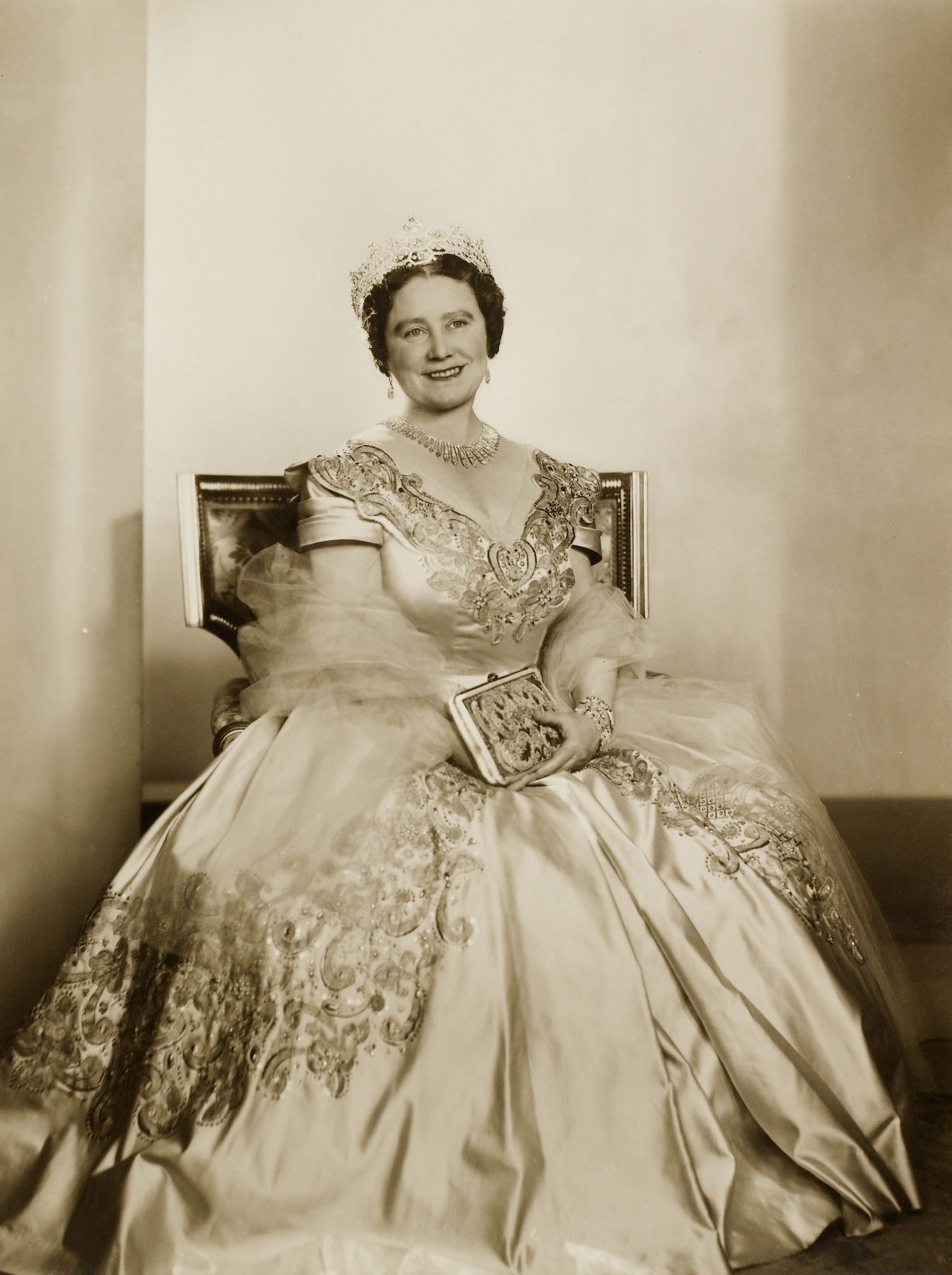 WILDING (DOROTHY) Queen Elizabeth, the Queen Mother; two portraits of