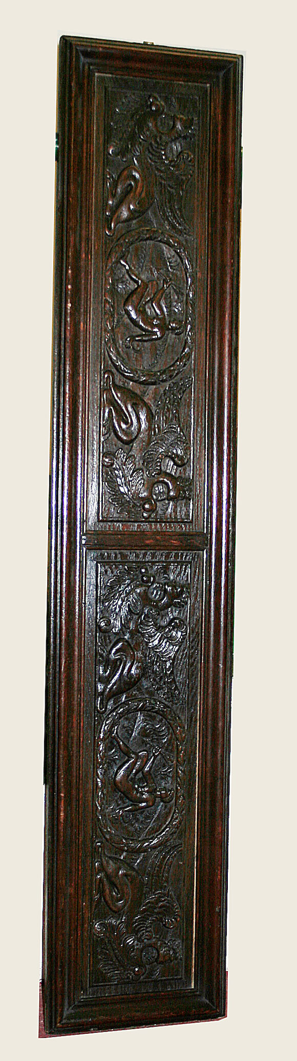 Bonhams : A late 19th Century carved oak panel