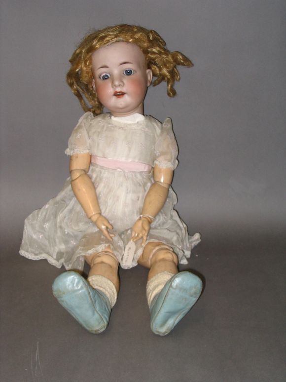 POUPÉE ANCIENNE - TÊTE CARACTERISÉE - HEUBACH KOPPELSDORF - HAUTEUR 24 cm