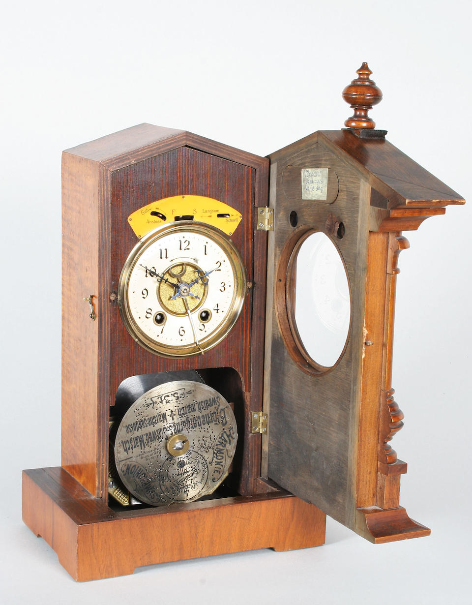 Bonhams : A Symphonion musical clock, German, early 20th century,