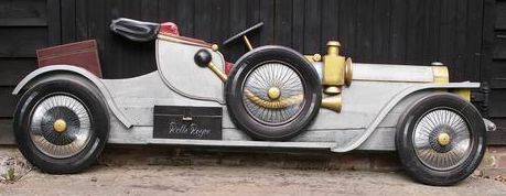 A large Rolls-Royce Silver Ghost profile,