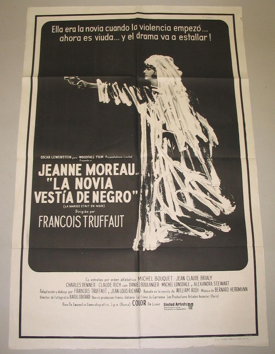 Bonhams : Film Posters: Six Francois Truffaut posters,circa 1964 - 1983,