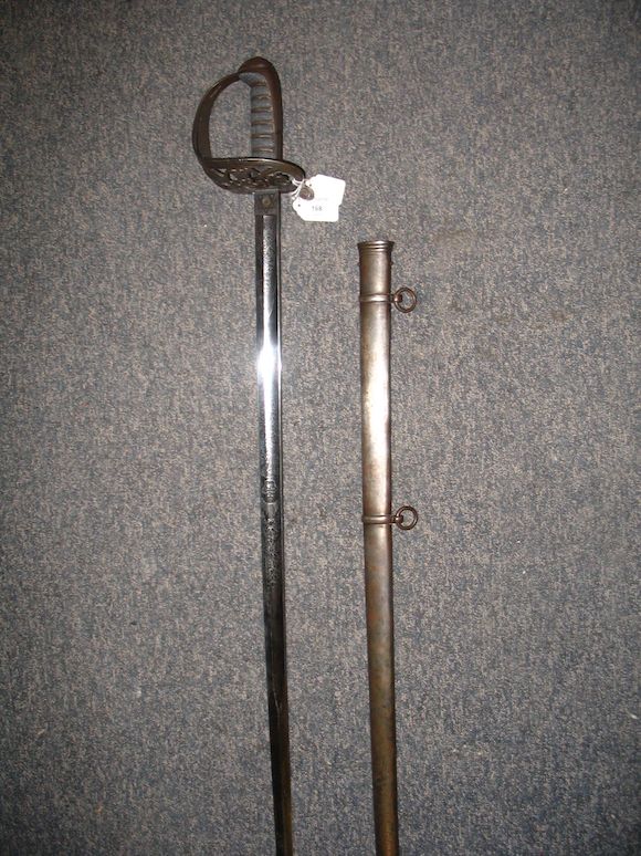 Bonhams : A Rifle Officer's Sword.
