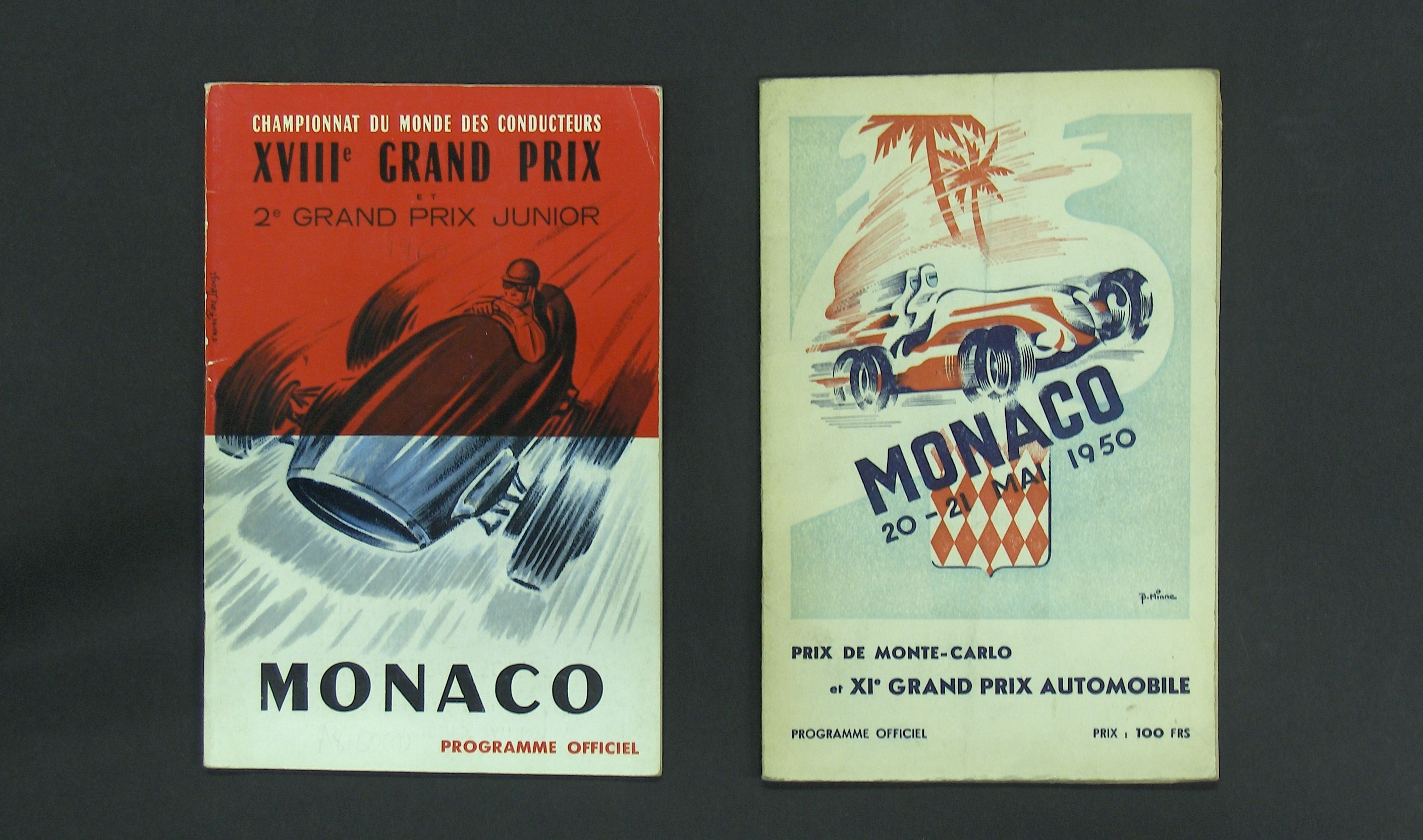 Bonhams Cars : An official Monaco Grand Prix race program, 1950,