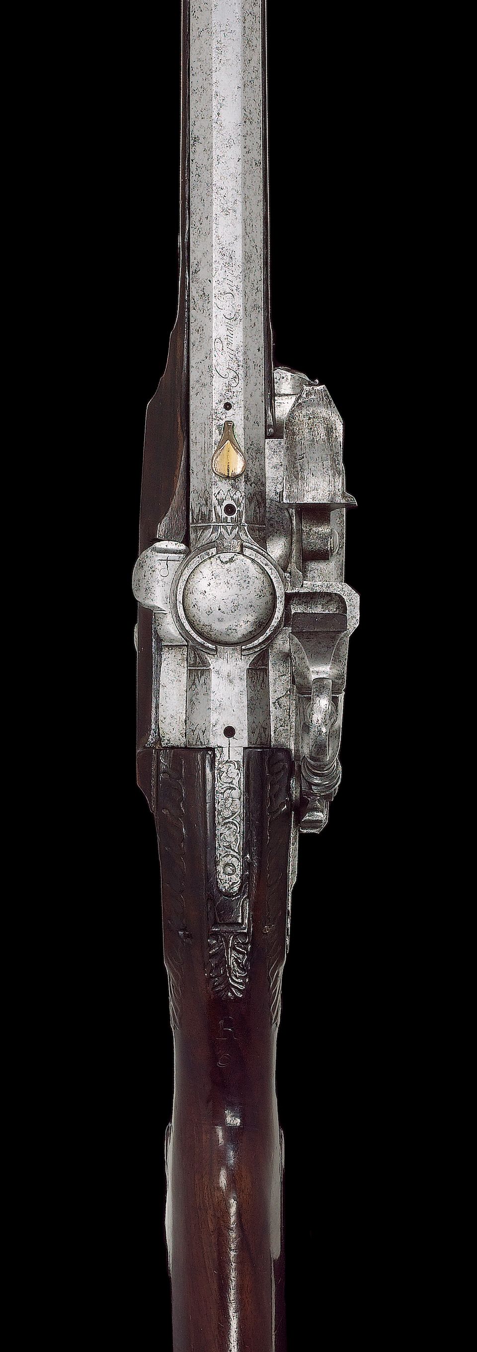 Bonhams An Exceptional 38Bore SixShot Flintlock BreechLoading