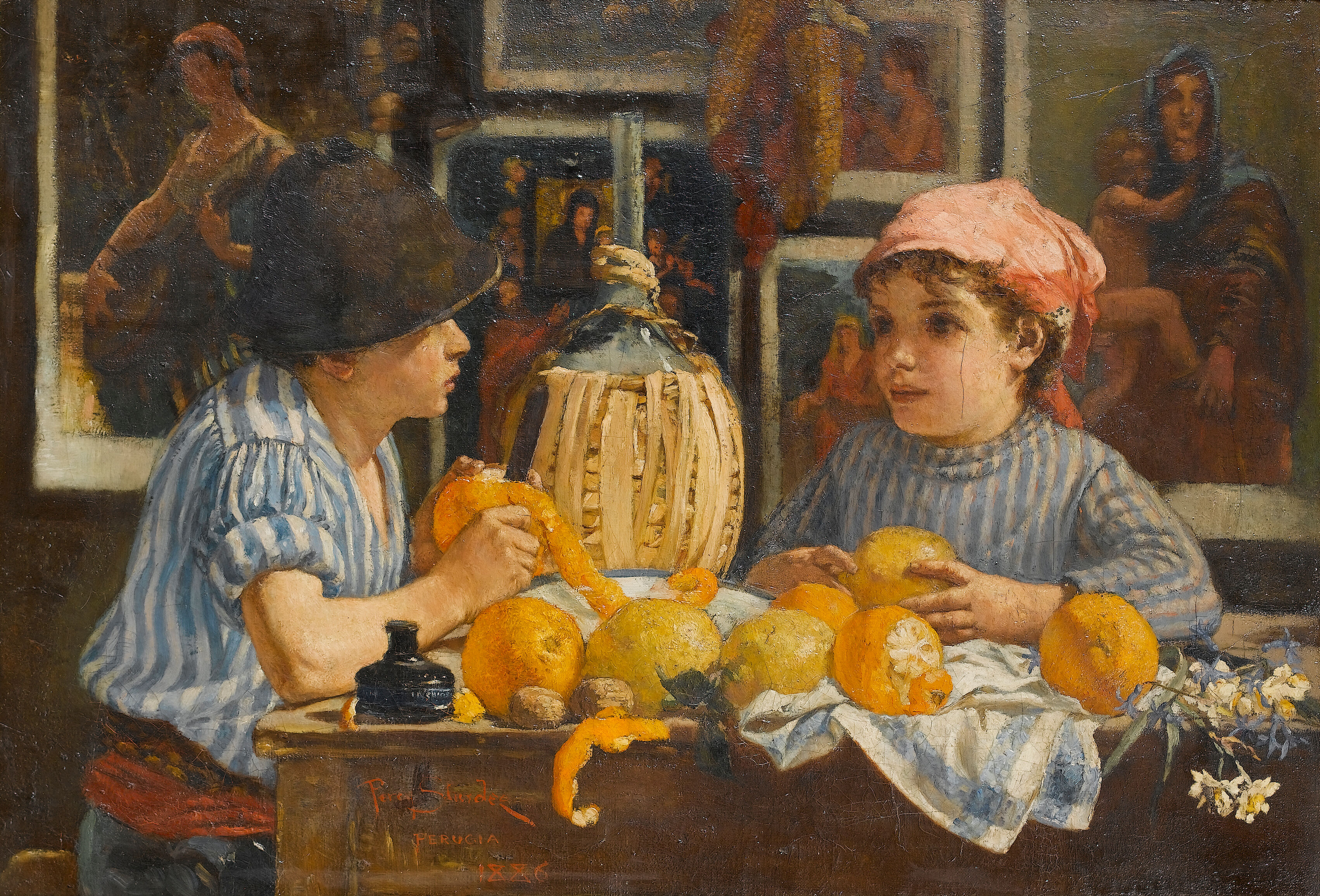 Peeling Oranges