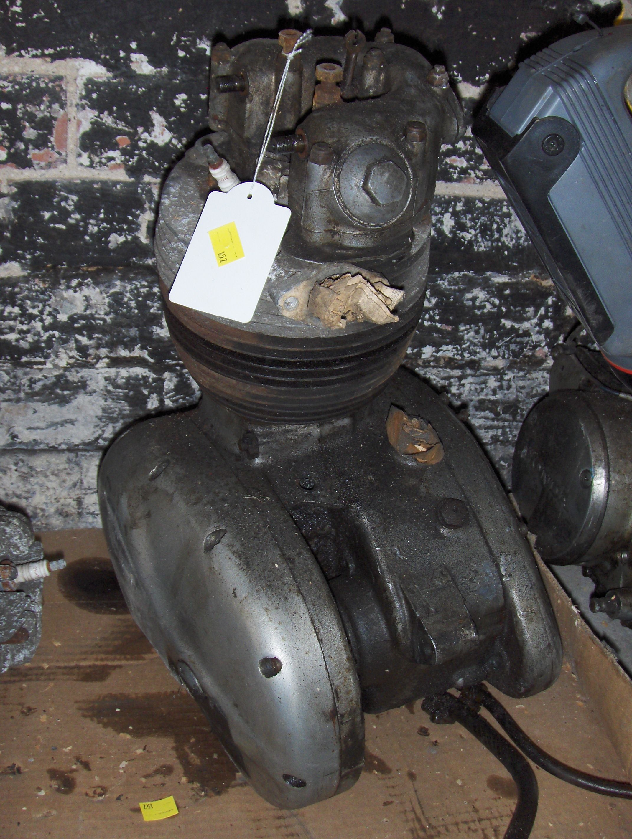 Bonhams Cars : A BSA B40 350cc engine,