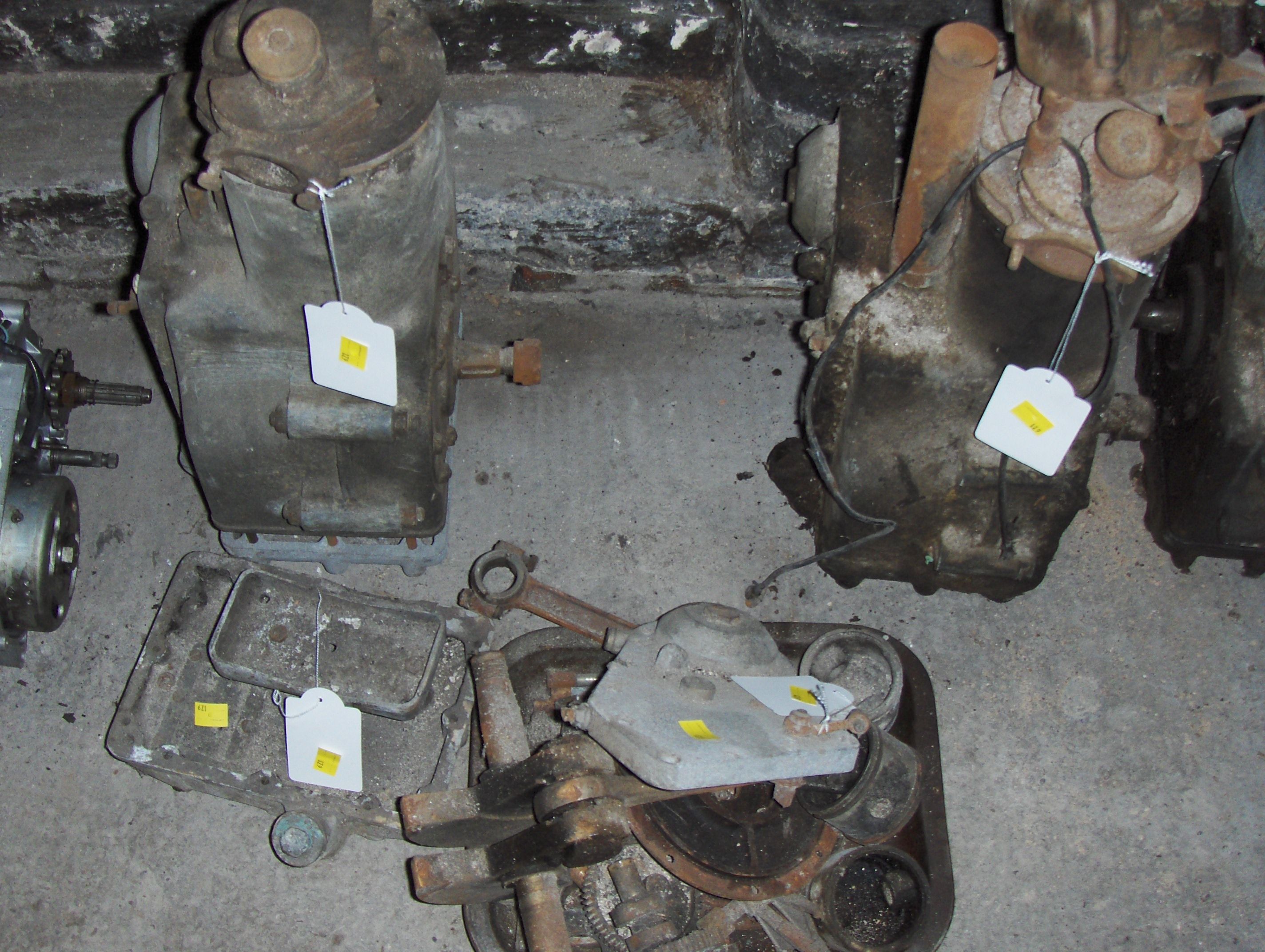 Bonhams Cars Two c.1925 Bradshaw 350cc OHV oil cooled engines,