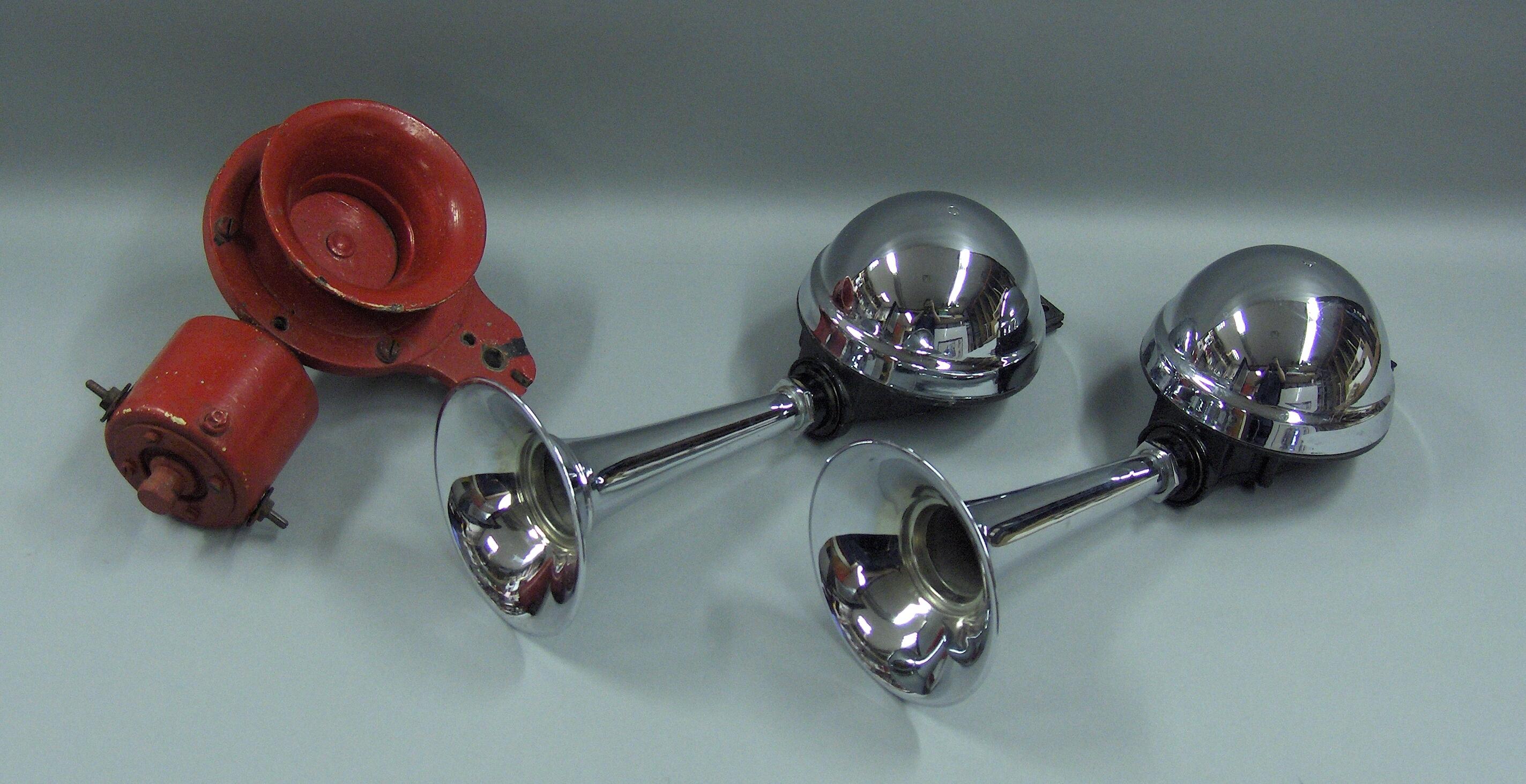 Bonhams Cars A pair of Lucas long trumpet horns,
