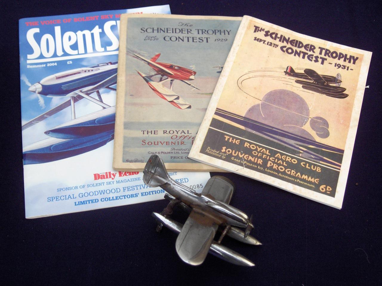 Bonhams Cars : A Schneider Trophy Seaplane radiator mascot,