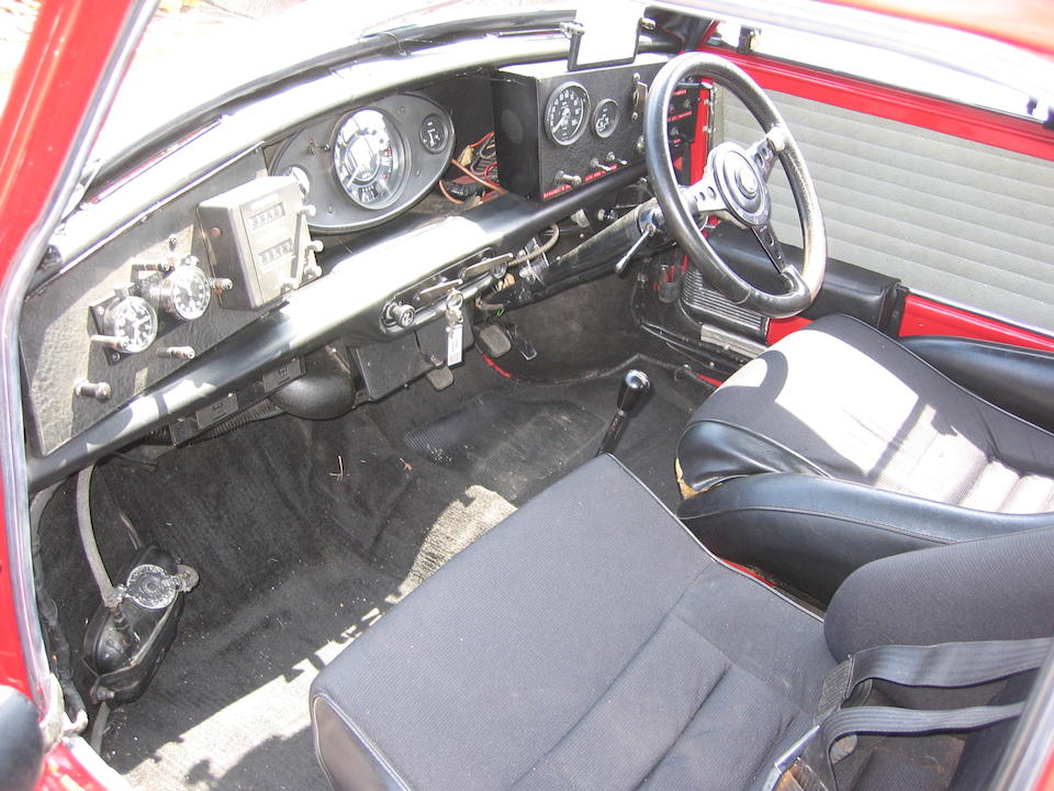 Ex-Works Paddy  Hopkirk 1967 Circuit of Ireland winner,1966 Austin Mini Cooper 'S'  Chassis no. C.A2S7 820483 Engine no. 9F.SA.Y 39689