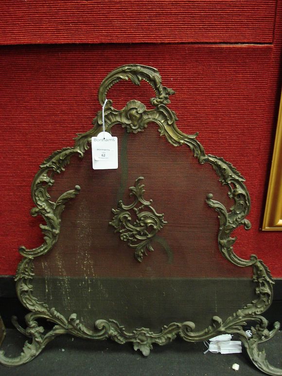 Bonhams : A late 19th/ early 20th century French gilt metal and mesh ...