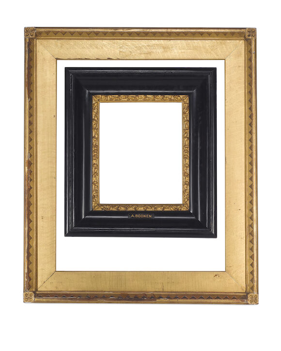Bonhams : An English 19th Century gilded oak and composition Pre ...