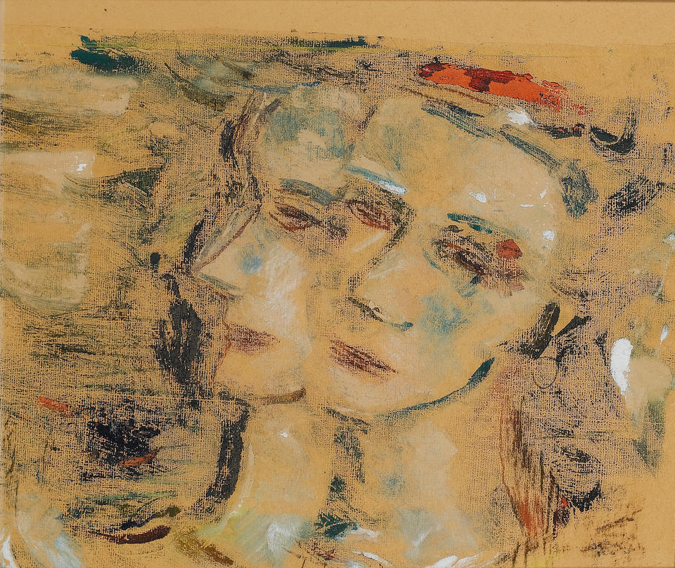 Bonhams : Stanley Francis Lymburner (australian, 1916-1972) Man's Head 