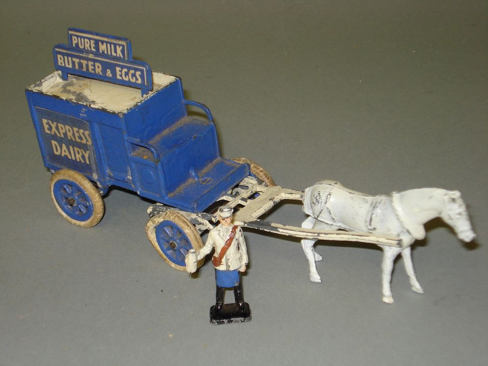 Bonhams Charbens Express Dairy horsedrawn Milk Float 3