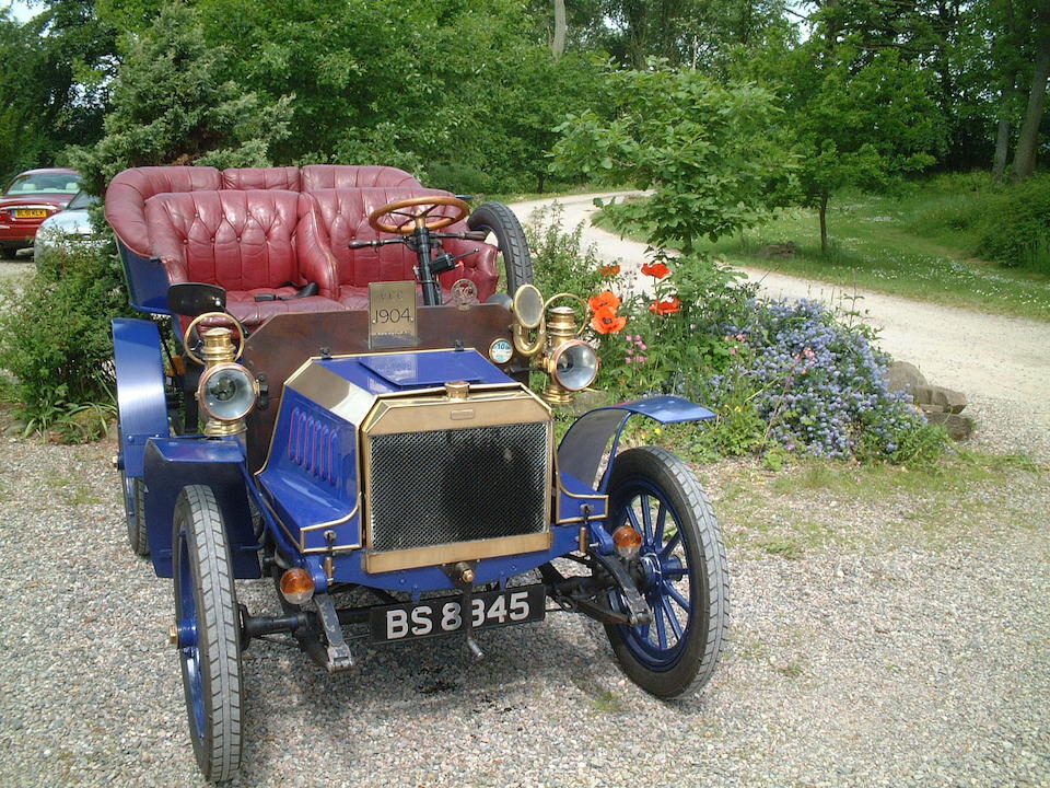 1904 Autocar 12hp Twin Cylinder Model VIII Rear Entrance Tonneau  Chassis no. 1637 Engine no. 1725