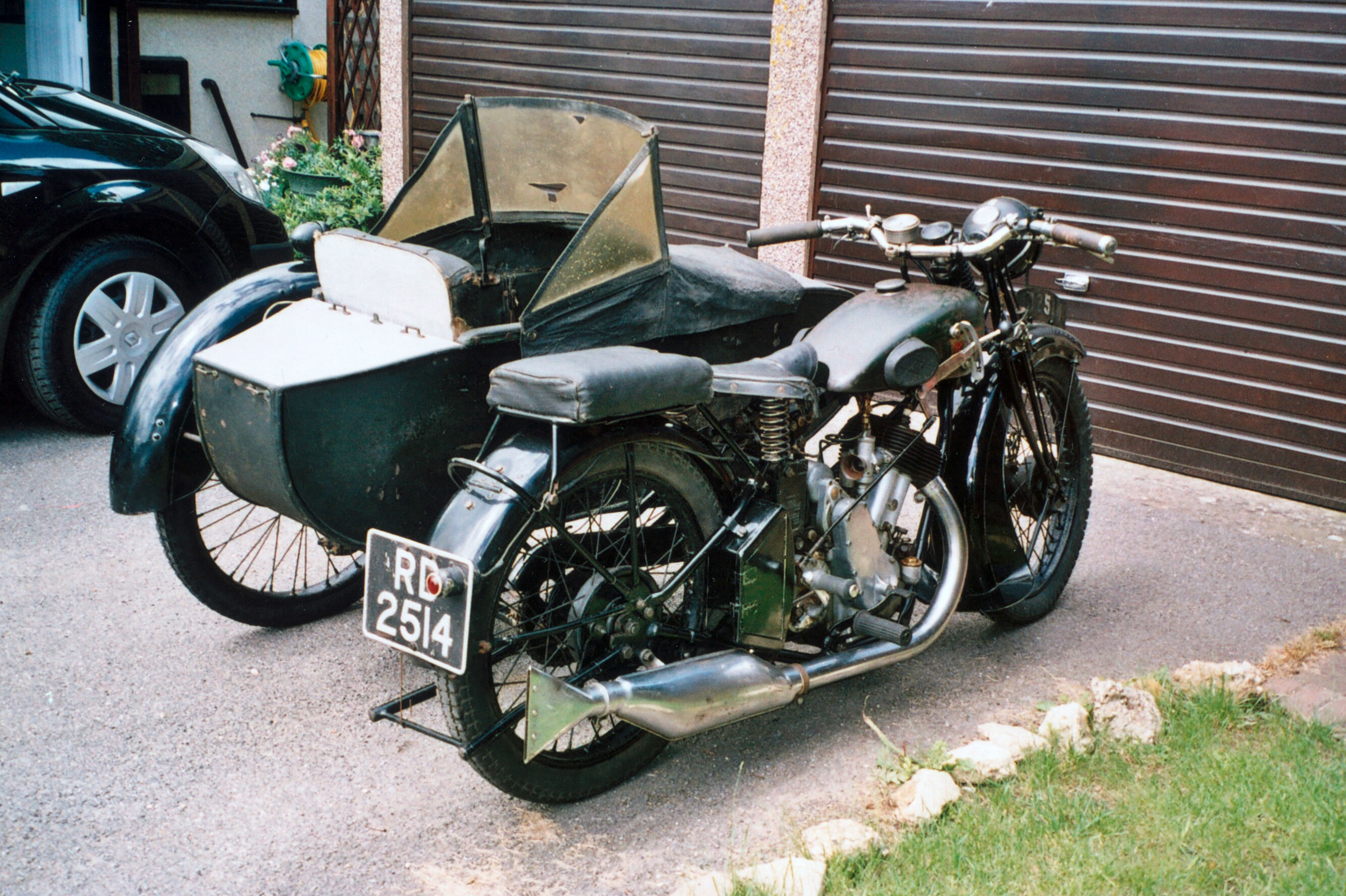 Bonhams Cars : 1931 BSA 493cc Model S31-7 Sloper Motorcycle Combination ...