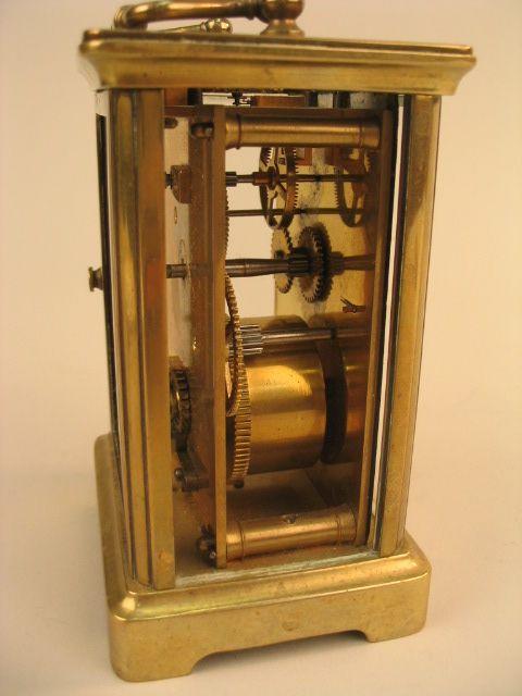 Bonhams : A Brass Carriage Clock Benetfink & Co London, Made In Paris