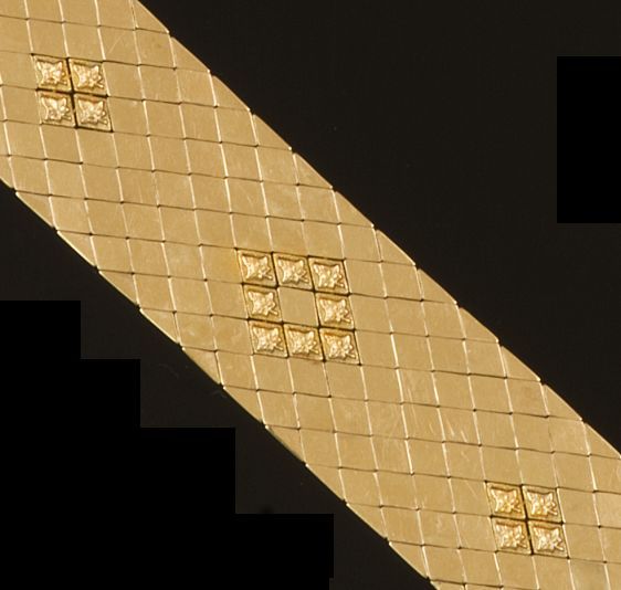 A broad bracelet