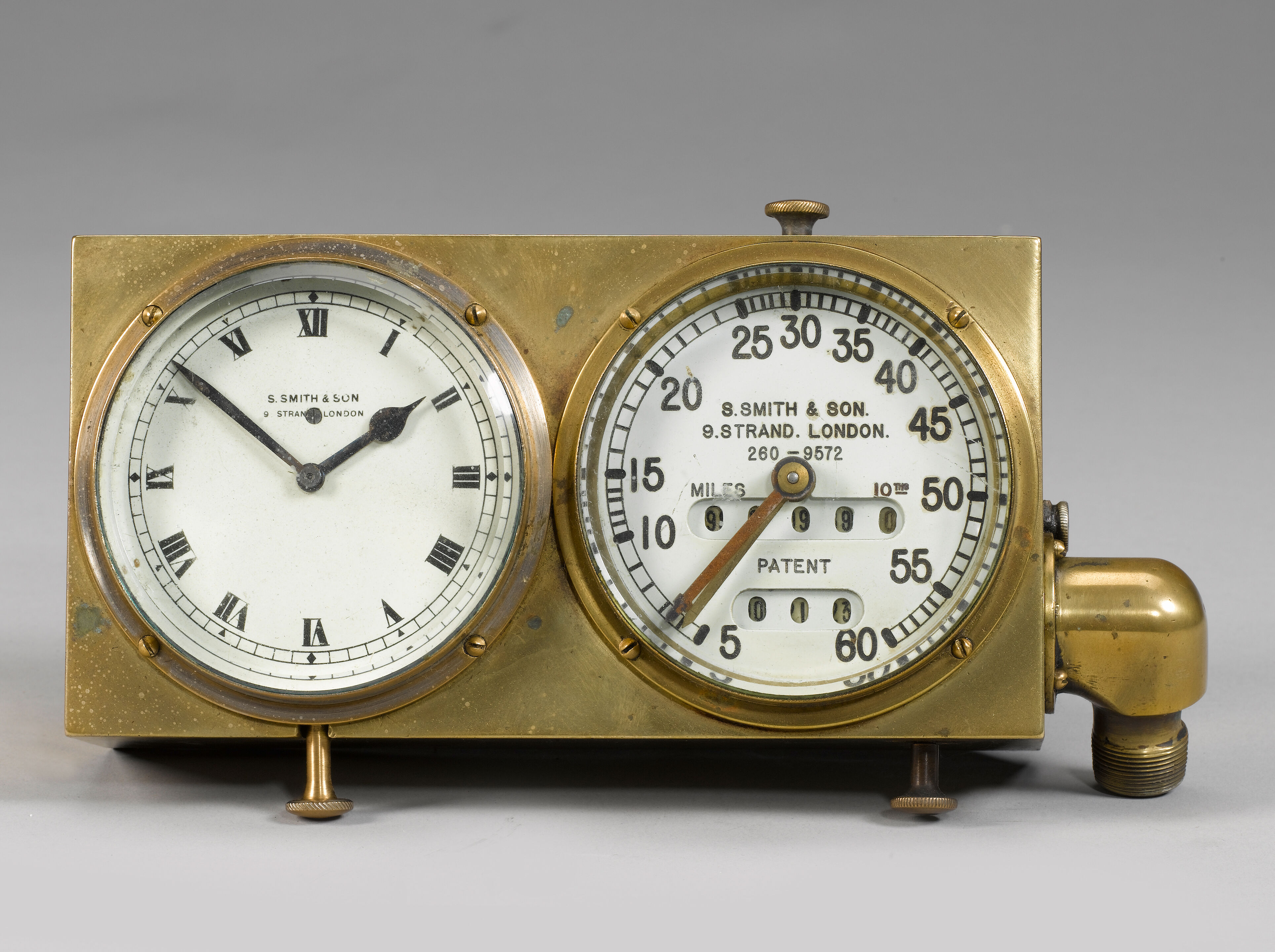 Bonhams Cars : A Smiths double instrument box,