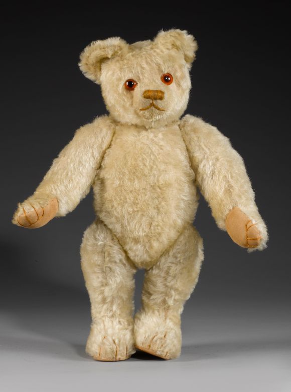 Ancien Ours En Peluche Articulé J.K Farnell - Fabrication Anglaise - Vintage