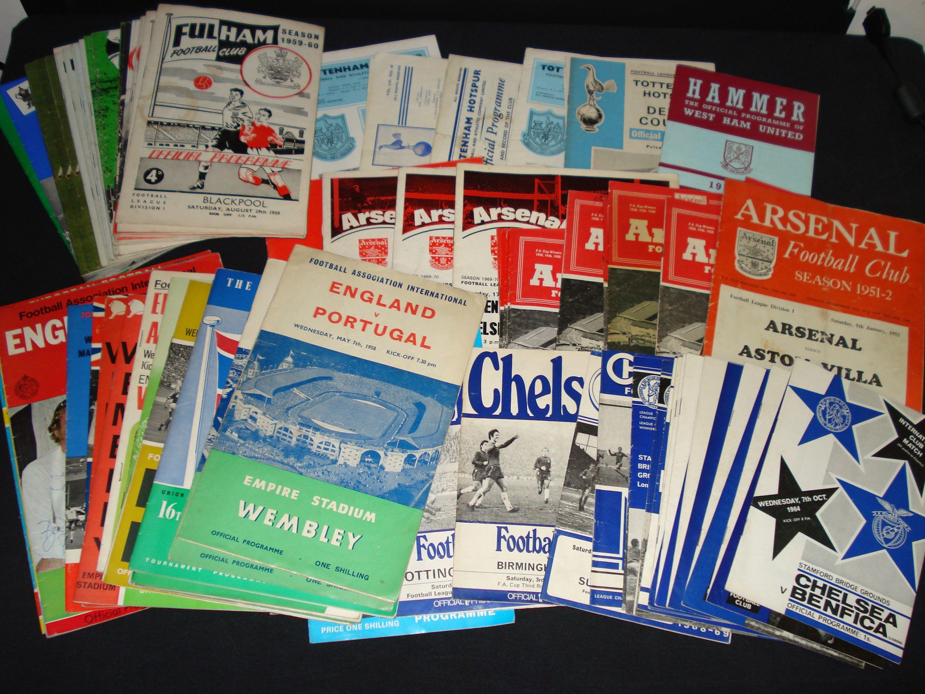 Various football programmes