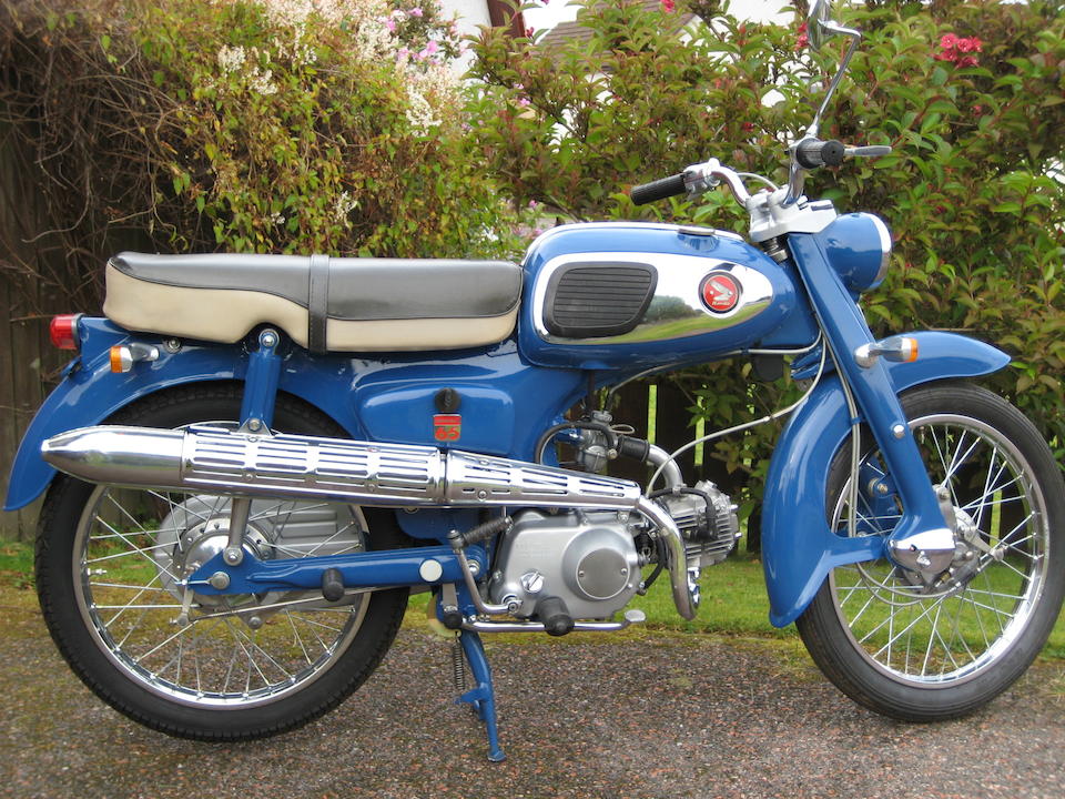 Bonhams 1967 Honda CS90 Frame no. S90 137859 Engine no. S90E 119327