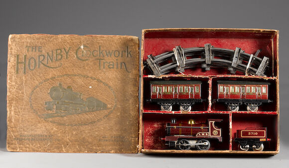 Bonhams : Hornby series No.1 Passenger train set, circa 1925