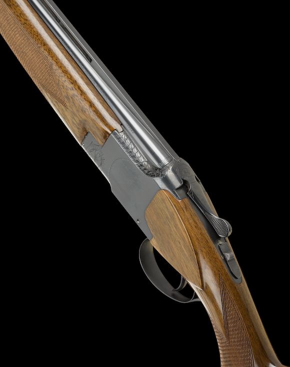 Bonhams : A .410 (3in) single-trigger over-and-under ejector gun by F.N ...