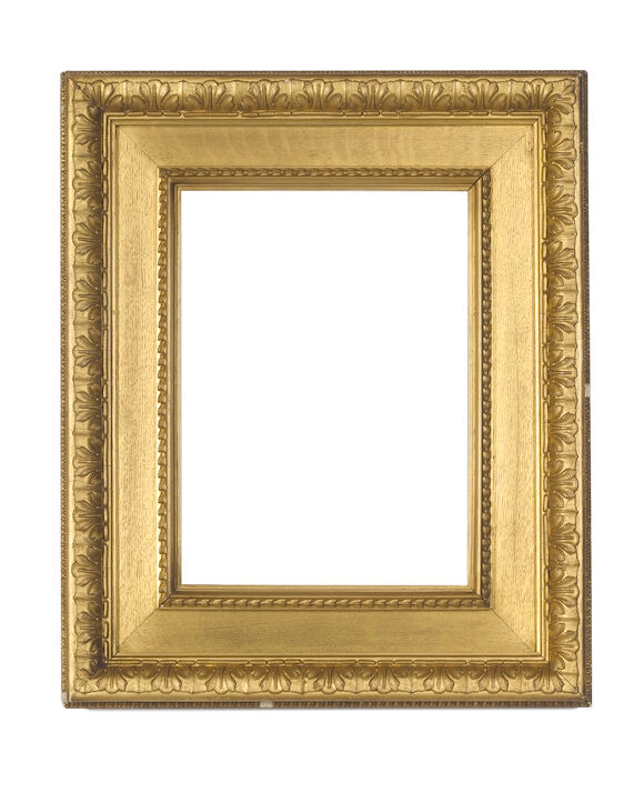 Bonhams : A English 19th Century gilded composition Watts frame
