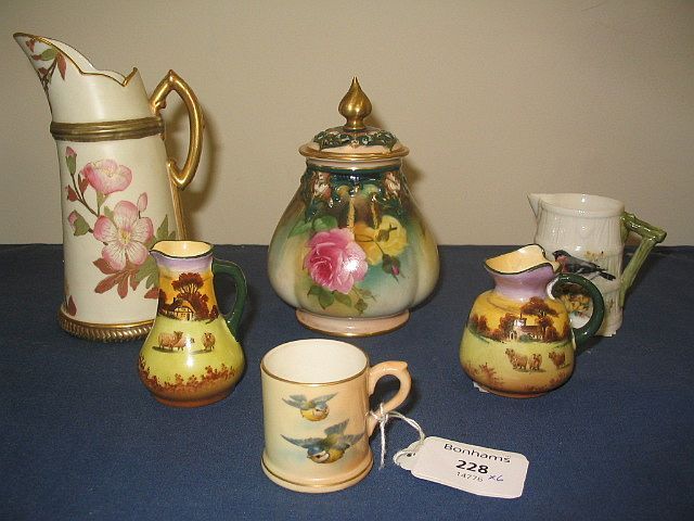 Two Worcester Jugs