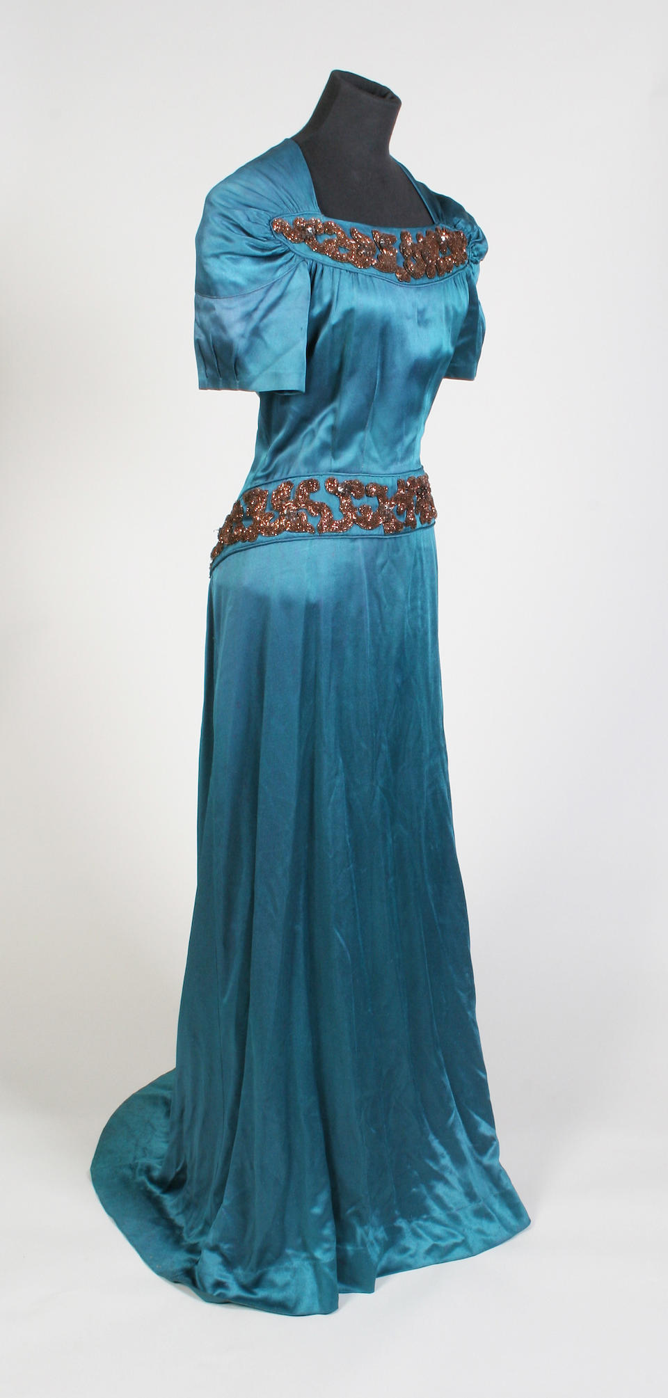 1940s formal outlet dress