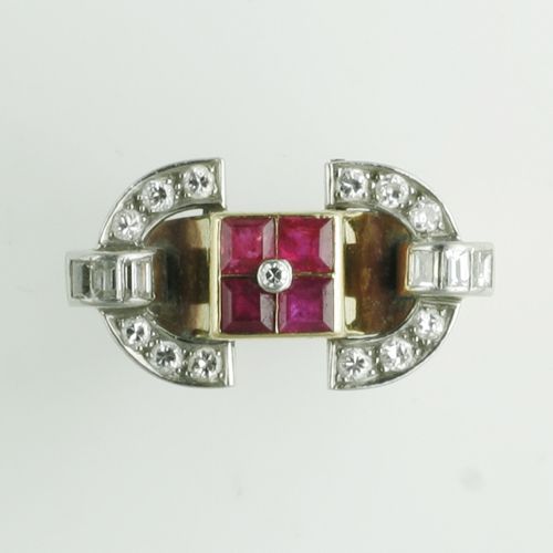 44 Ruby & Diamond Dress Ring main image 0