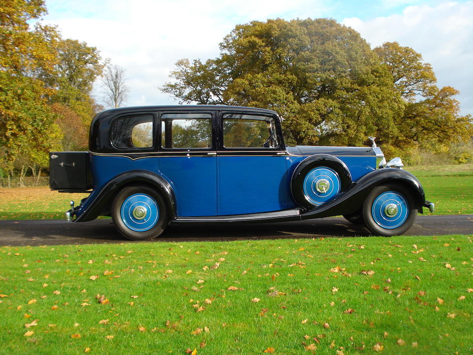 Bonhams : 1937 Rolls-Royce 25/30hp Limousine Chassis no. GAR51 Engine
