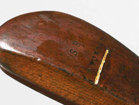 Samuel Ryder's Robert Forgan mallet shaped putter circa 1910s