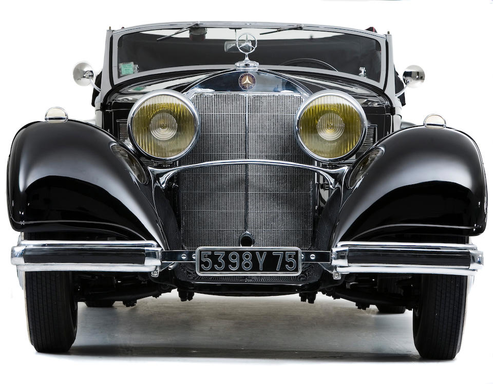 Bonhams : The property of Georges Mathieu, only 33 built,1936 Mercedes ...