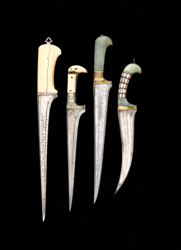 Bonhams : A walrus ivory-hilted steel Dagger (kard) India, 18th Century