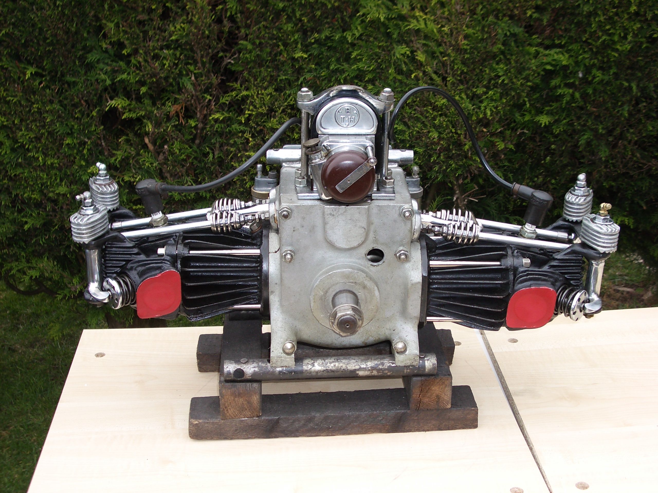 Bonhams Cars : A 1929 Douglas 498cc engine,