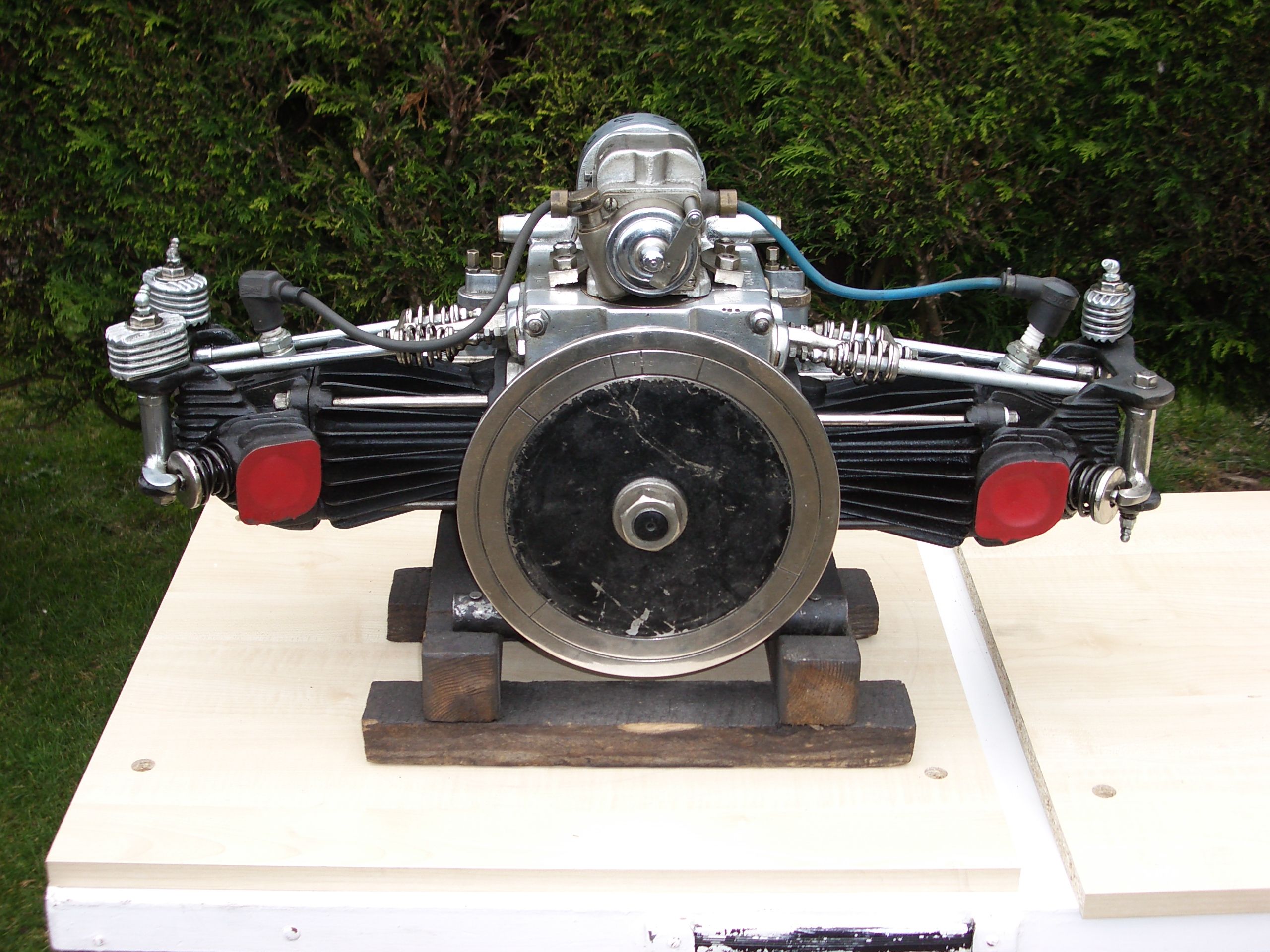 Bonhams Cars : A 1929 Douglas 494cc engine,