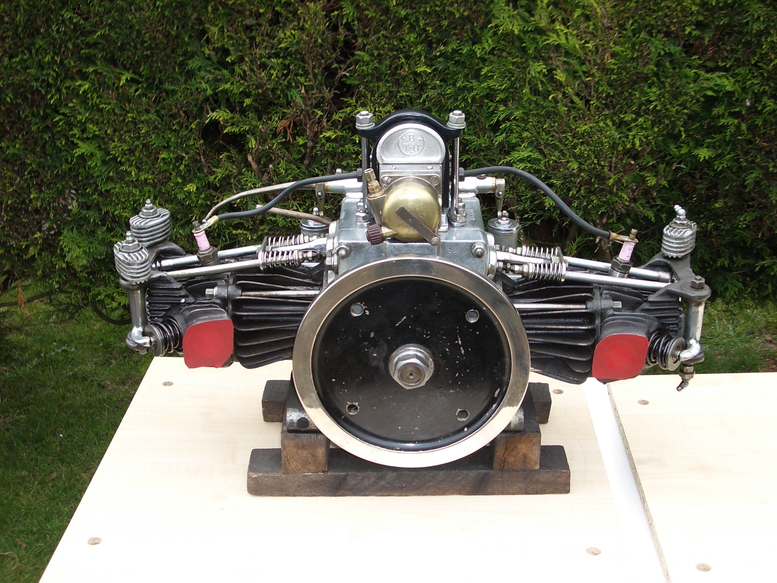 Bonhams Cars : A 1929 Douglas 494cc engine,