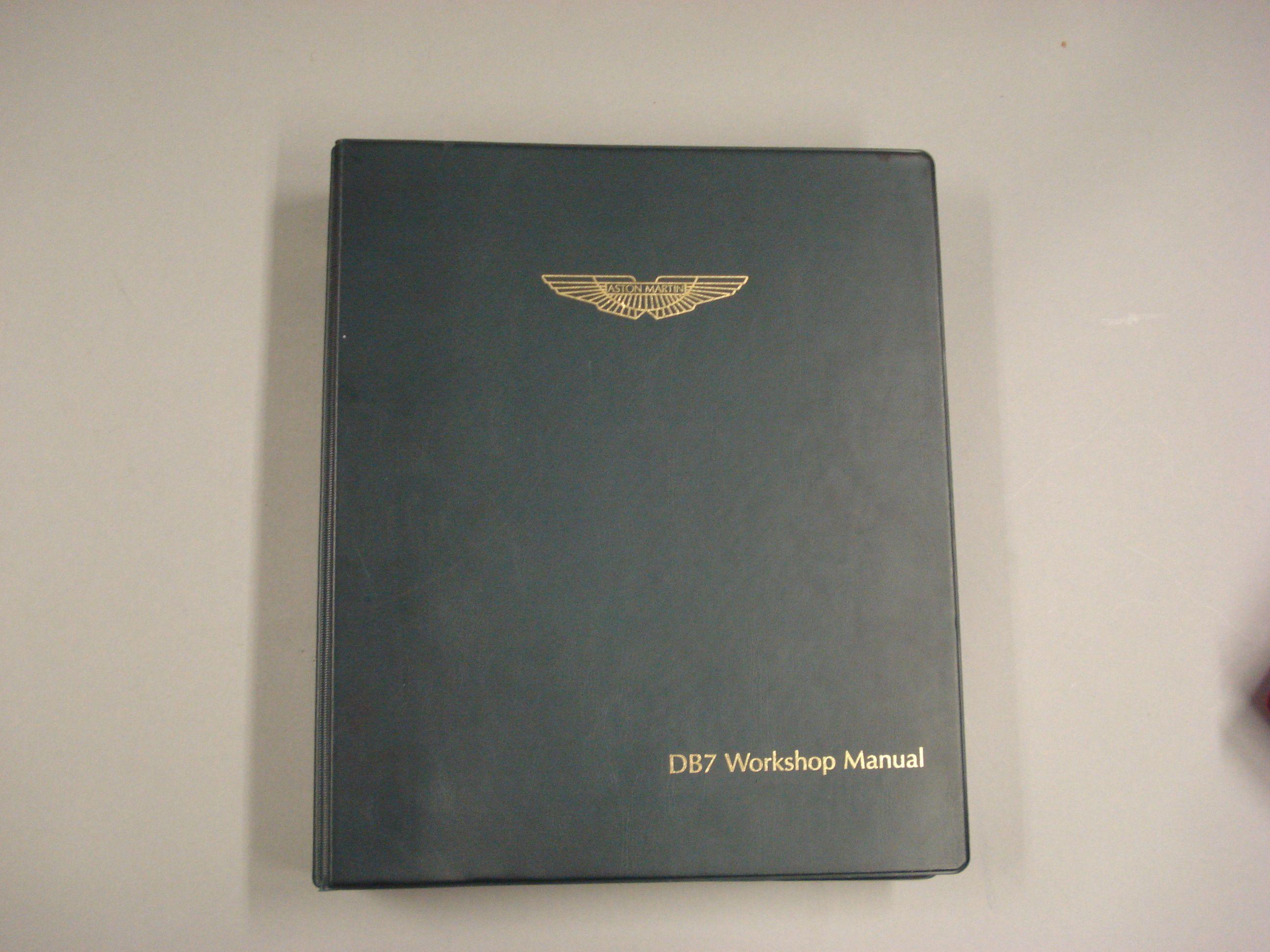 Bonhams Cars : An Aston Martin DB7 workshop manual,